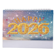 Load image into Gallery viewer, Diamond Painting Calendar DIY Calendar Desktop Ornament for Home Office Planning
