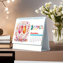 Load image into Gallery viewer, Diamond Painting Calendar DIY Calendar Desktop Ornament for Home Office Planning
