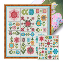 Load image into Gallery viewer, Puzzle May Garden - 38*41CM 14CT Stamped Cross Stitch (Xiaobai Brand)
