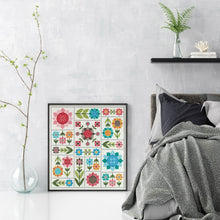 Load image into Gallery viewer, Puzzle May Garden - 38*41CM 14CT Stamped Cross Stitch (Xiaobai Brand)
