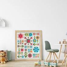 Load image into Gallery viewer, Puzzle May Garden - 38*41CM 14CT Stamped Cross Stitch (Xiaobai Brand)

