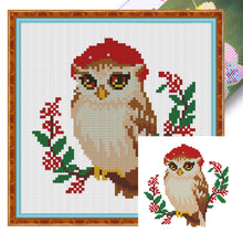 Load image into Gallery viewer, Owl - 24*24CM 11CT Stamped Cross Stitch (Mona Lisa Brand)
