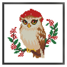 Load image into Gallery viewer, Owl - 24*24CM 11CT Stamped Cross Stitch (Mona Lisa Brand)
