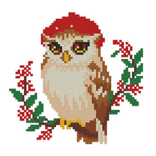 Load image into Gallery viewer, Owl - 24*24CM 11CT Stamped Cross Stitch (Mona Lisa Brand)
