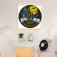Load image into Gallery viewer, Halloween Haunted House - 24*24CM 11CT Stamped Cross Stitch (Mona Lisa Brand)
