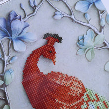 Load image into Gallery viewer, Peacock 45*28 CM(Canvas) Round Drill Diamond Painting
