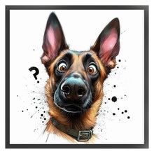Load image into Gallery viewer, Puppy - 20*20CM 18CT Stamped Cross Stitch
