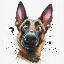 Load image into Gallery viewer, Puppy - 20*20CM 18CT Stamped Cross Stitch
