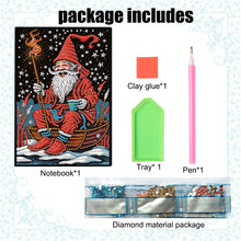 Load image into Gallery viewer, Special Shaped Xmas Diamond Painting Diary Book for Birthdays Or Christmas Gifts
