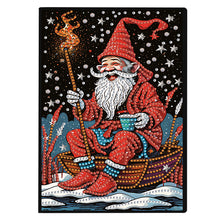 Load image into Gallery viewer, Special Shaped Xmas Diamond Painting Diary Book for Birthdays Or Christmas Gifts
