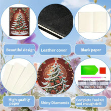 Load image into Gallery viewer, Special Shaped Xmas Diamond Painting Diary Book for Birthdays Or Christmas Gifts
