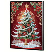 Load image into Gallery viewer, Special Shaped Xmas Diamond Painting Diary Book for Birthdays Or Christmas Gifts
