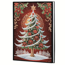 Load image into Gallery viewer, Special Shaped Xmas Diamond Painting Diary Book for Birthdays Or Christmas Gifts

