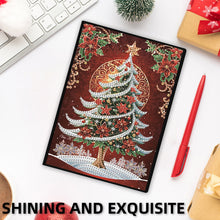 Load image into Gallery viewer, Special Shaped Xmas Diamond Painting Diary Book for Birthdays Or Christmas Gifts
