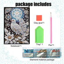 Load image into Gallery viewer, Special Shaped Xmas Diamond Painting Diary Book for Birthdays Or Christmas Gifts
