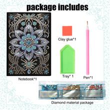 Load image into Gallery viewer, Special Shaped Xmas Diamond Painting Diary Book for Birthdays Or Christmas Gifts
