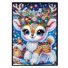 Load image into Gallery viewer, Special Shaped Xmas Diamond Painting Diary Book for Birthdays Or Christmas Gifts
