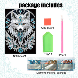 Special Shaped Xmas Diamond Painting Diary Book for Birthdays Or Christmas Gifts