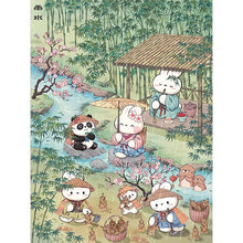 Load image into Gallery viewer, Rainwater - 55*70CM 11CT Stamped Cross Stitch (Mona Lisa Brand)

