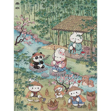 Load image into Gallery viewer, Rainwater - 55*70CM 11CT Stamped Cross Stitch (Mona Lisa Brand)
