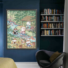 Load image into Gallery viewer, Rainwater - 55*70CM 11CT Stamped Cross Stitch (Mona Lisa Brand)
