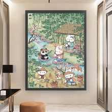 Load image into Gallery viewer, Rainwater - 55*70CM 11CT Stamped Cross Stitch (Mona Lisa Brand)
