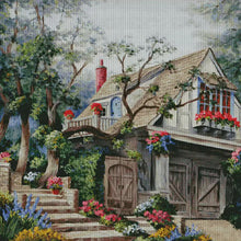 Load image into Gallery viewer, Dream Home - 75*75CM 14CT Stamped Cross Stitch (Fairy Brand)
