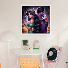 Load image into Gallery viewer, Princess Jasmine - 50*50CM 18CT Stamped Cross Stitch
