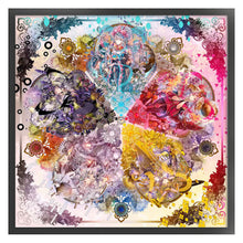 Load image into Gallery viewer, Five Elements Girl - 95*95CM 14CT Stamped Cross Stitch(Xiaobai Brand)
