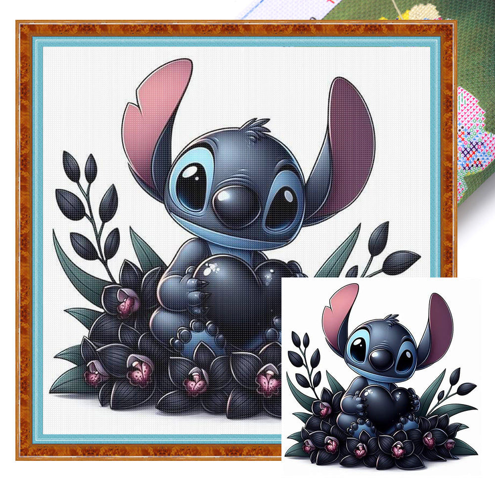 Stitch - 40*40CM 11CT Stamped Cross Stitch(Mona Lisa Brand£©