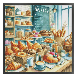 Bakery - 75*71CM 14CT Stamped Cross Stitch (Fairy Brand)