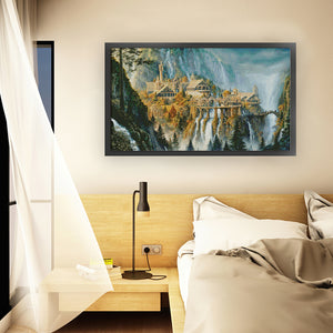 Lord Of The Rings-Momentum Landscape - 100*64CM 14CT Stamped Cross Stitch(Xiaobai Brand)