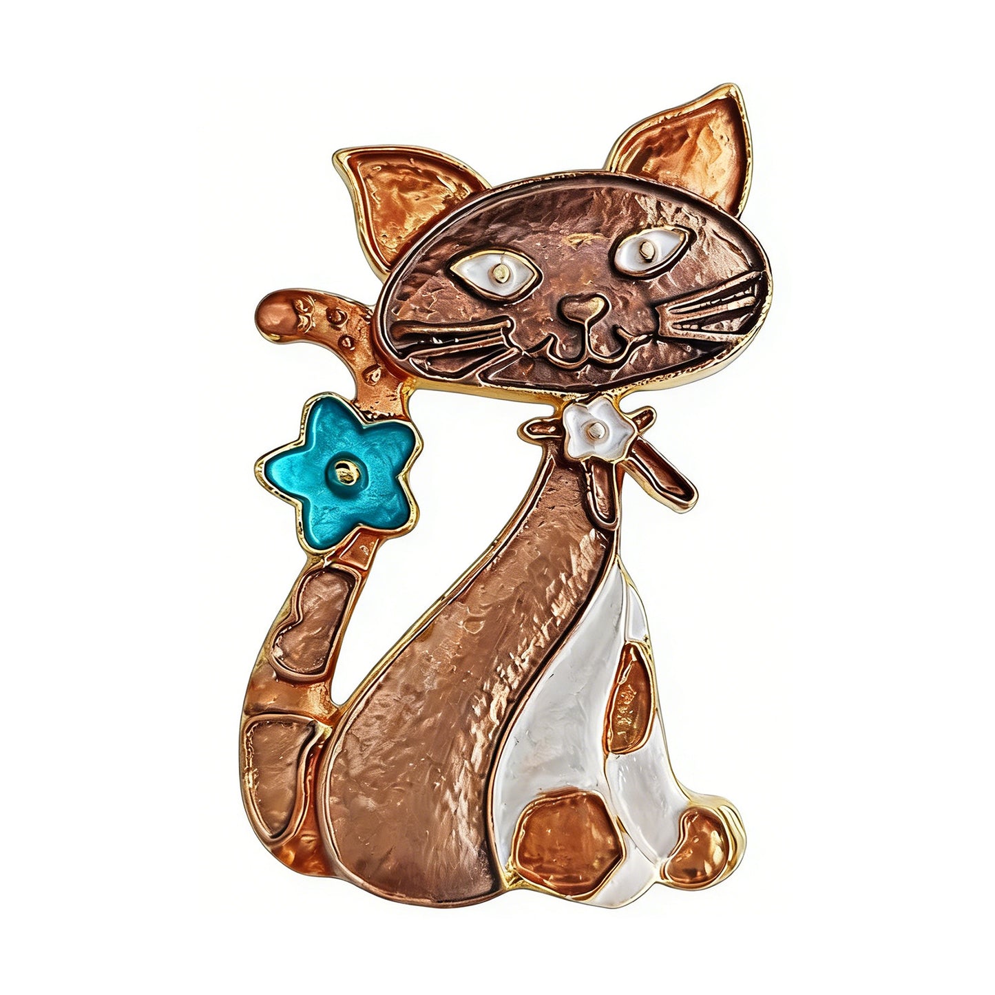 Cross Stitch Needle Minder Magnetic Needle Nanny for Fridge Decor (Cat)