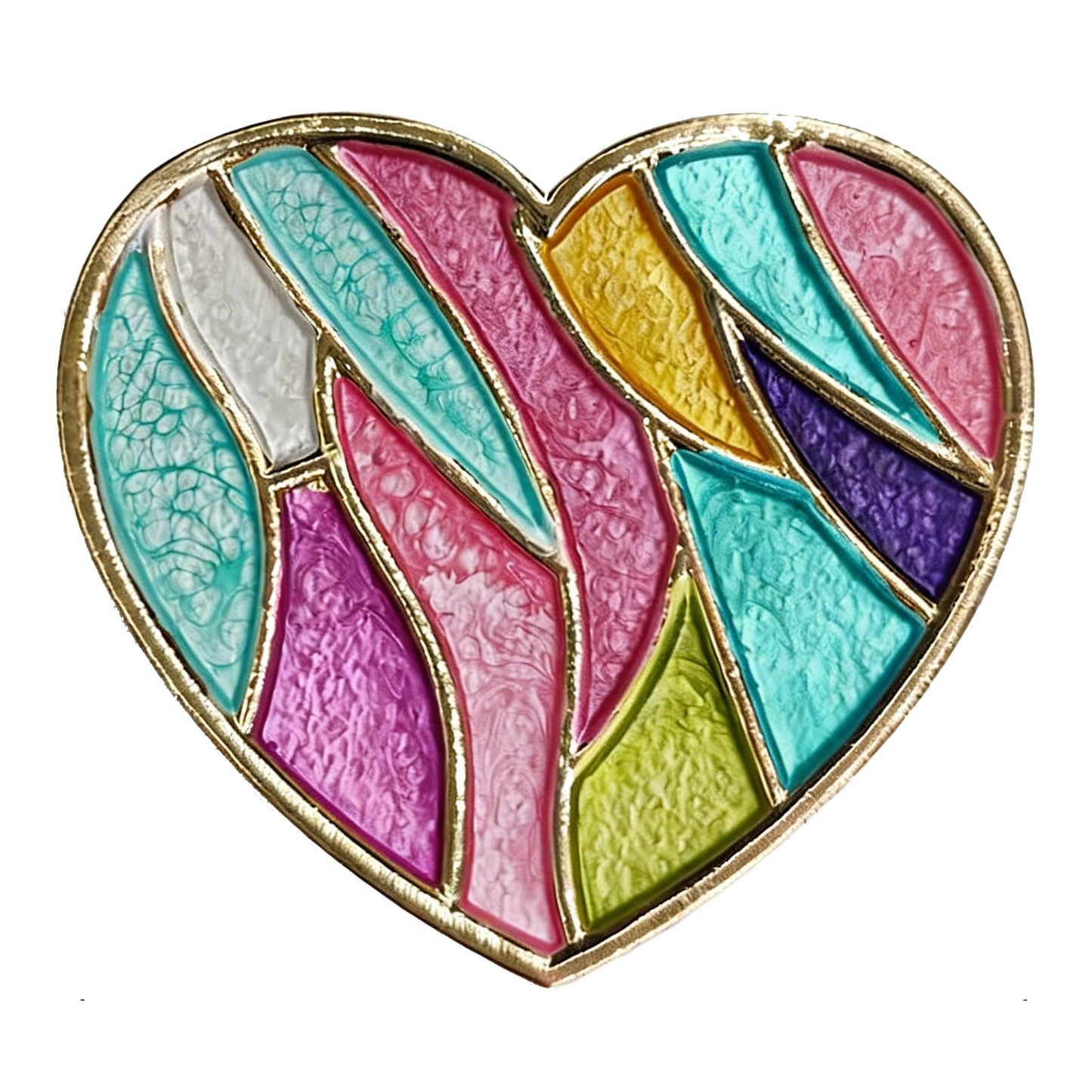 Cross Stitch Needle Minder Magnetic Needle Nanny for Fridge Decor (Heart)