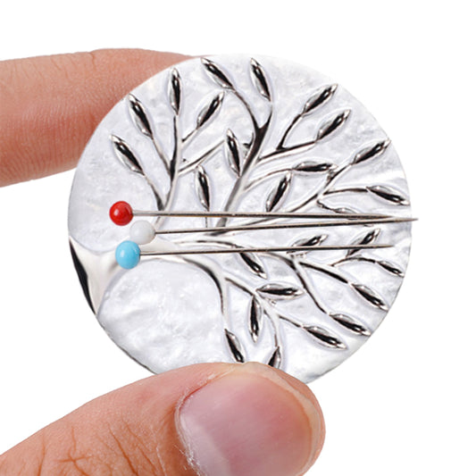 Cross Stitch Needle Minder Magnetic Needle Nanny for Fridge Decor (Tree of Life)