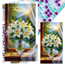 Load image into Gallery viewer, Lily 40*70CM(Canvas) Full Round Drill Diamond Painting
