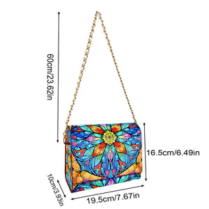 DIY Diamond Art Wooden Coin Pouch 5D Diamond Painting Crystal Rhinestone Purse