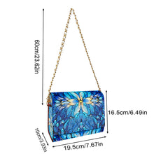 Load image into Gallery viewer, DIY Diamond Art Wooden Coin Pouch 5D Diamond Painting Crystal Rhinestone Purse
