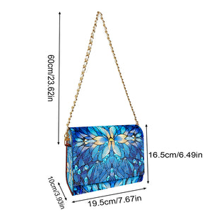 DIY Diamond Art Wooden Coin Pouch 5D Diamond Painting Crystal Rhinestone Purse