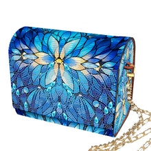 Load image into Gallery viewer, DIY Diamond Art Wooden Coin Pouch 5D Diamond Painting Crystal Rhinestone Purse
