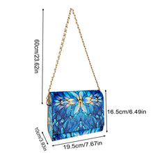 Load image into Gallery viewer, DIY Diamond Art Wooden Coin Pouch 5D Diamond Painting Crystal Rhinestone Purse
