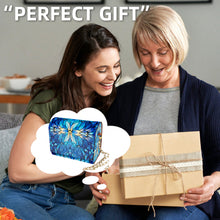Load image into Gallery viewer, DIY Diamond Art Wooden Coin Pouch 5D Diamond Painting Crystal Rhinestone Purse
