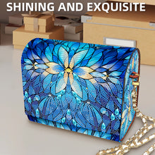 Load image into Gallery viewer, DIY Diamond Art Wooden Coin Pouch 5D Diamond Painting Crystal Rhinestone Purse
