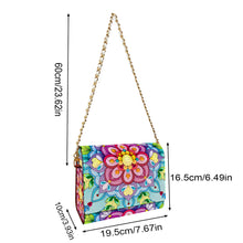 Load image into Gallery viewer, DIY Diamond Art Wooden Coin Pouch 5D Diamond Painting Crystal Rhinestone Purse
