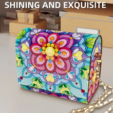 Load image into Gallery viewer, DIY Diamond Art Wooden Coin Pouch 5D Diamond Painting Crystal Rhinestone Purse
