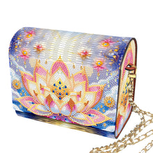 Load image into Gallery viewer, DIY Diamond Art Wooden Coin Pouch 5D Diamond Painting Crystal Rhinestone Purse
