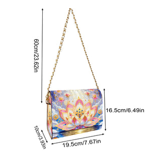 DIY Diamond Art Wooden Coin Pouch 5D Diamond Painting Crystal Rhinestone Purse