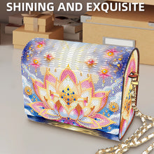 Load image into Gallery viewer, DIY Diamond Art Wooden Coin Pouch 5D Diamond Painting Crystal Rhinestone Purse
