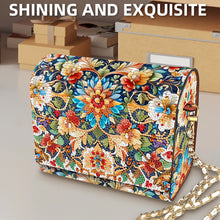 Load image into Gallery viewer, DIY Diamond Art Wooden Coin Pouch 5D Diamond Painting Crystal Rhinestone Purse
