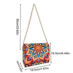 DIY Diamond Art Wooden Coin Pouch 5D Diamond Painting Crystal Rhinestone Purse